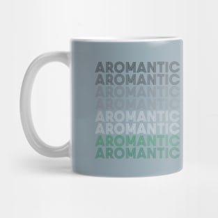 Retro Aromantic Pride Mug